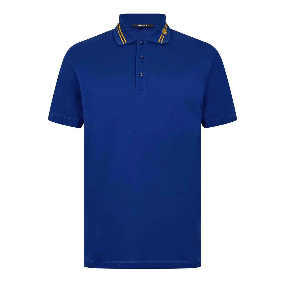 Versace Men's Medusa Short Sleeve Polo Shirt