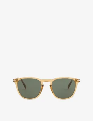 EYEWEAR BY DAVID BECKHAM DB 1160/S Rectangle-Frame Acetate Sunglasses