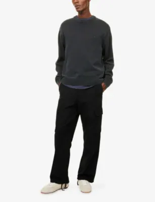 CARHARTT WIP Kori Crewneck Cotton Jumper detail 2