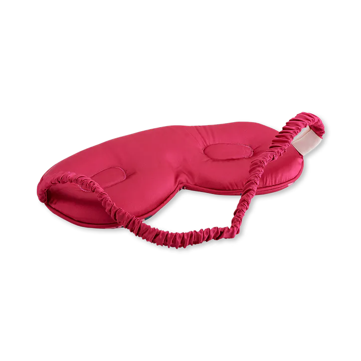 Smug Cloud Padded Satin Sleep Mask Strawberry Dreams, additional product view 2