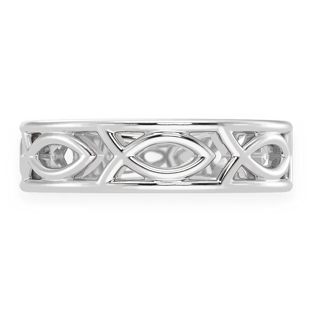 For Him Ichthys Gold Ring in Rose Gold – Ring