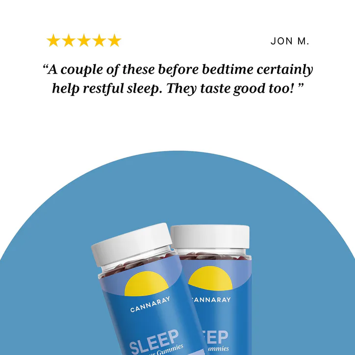 Cannaray Sleep Mixed Berry Flavour 60 Gummies detail 3