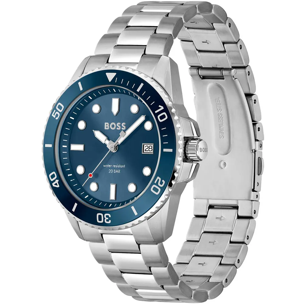 Boss Mens Ace Watch Water Resistance detail 3