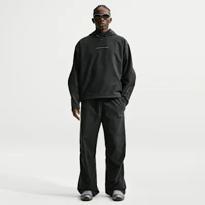 Nike Tech Men's Dri-FIT Shori Knit Open-Hem Trousers - Black/Black in Black/Black – Nike men's and unisex