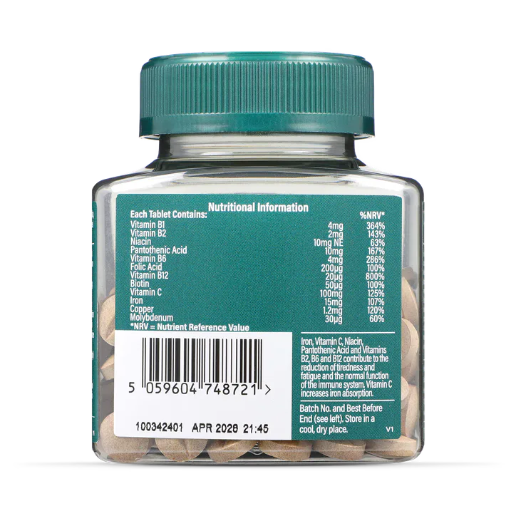 For Him Iron + B Vits, Vit C & Minerals 15mg 180 Tablets, additional product view 3
