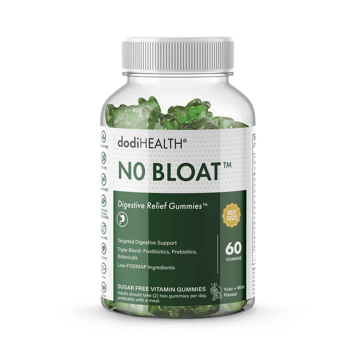 Dodi Health No Bloat Gummies – Vitamins & Supplements > Condition > Digestive Health & Everyday Support > Bloating
