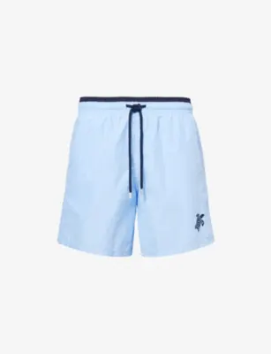 VILEBREQUIN Moka Brand-Embroidered Swim Shorts