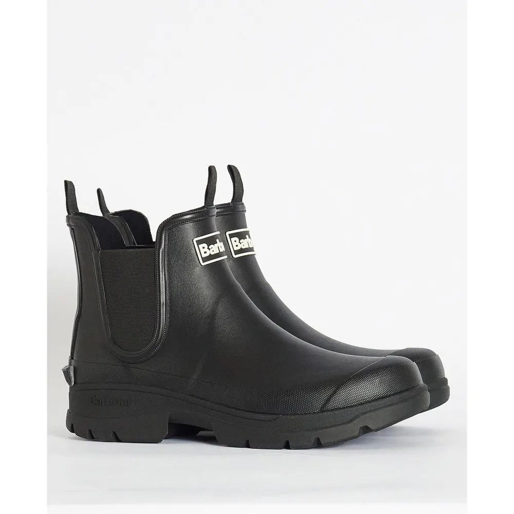Barbour Mens Chelsea Wellington Boots detail 3