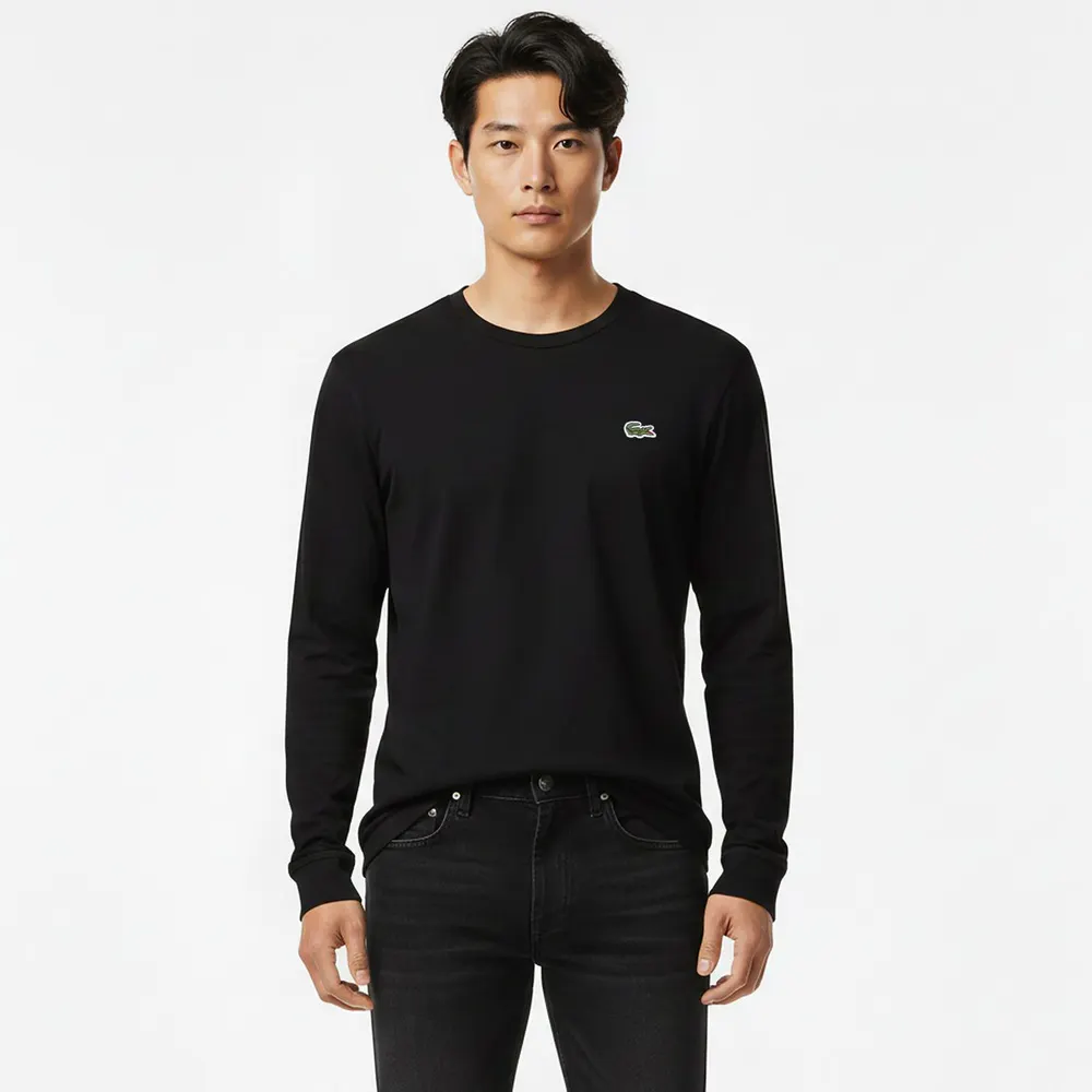 Lacoste Men's Long Sleeve T-Shirt detail 3