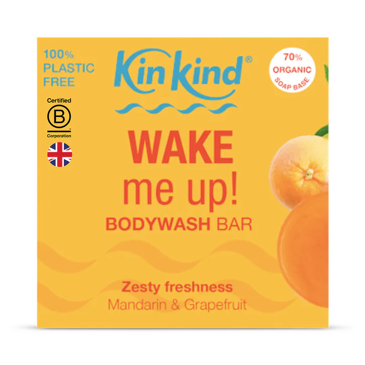 KinKind WAKE me up! Zesty BodyWash Bar 50g