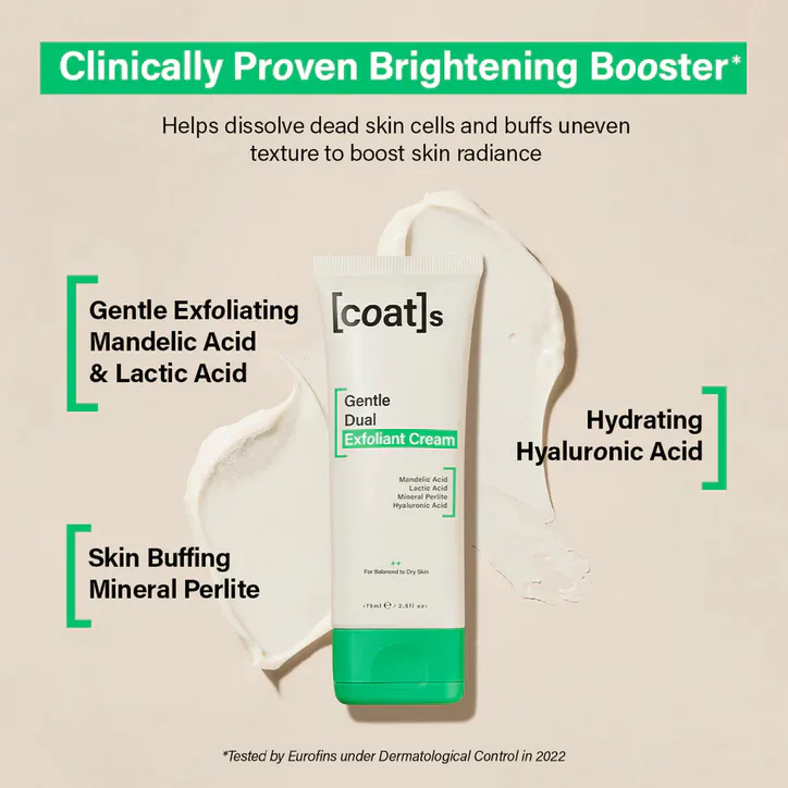 Coats [coat]s Gentle Dual Exfoliant Cream 75ml, additional product view 3