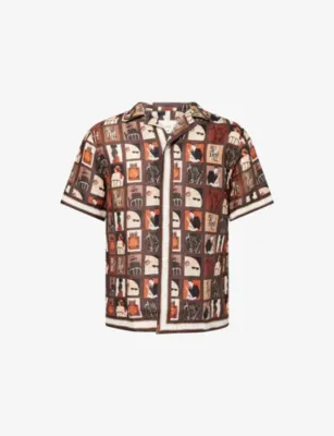 CHE Wilson Printed Linen Shirt