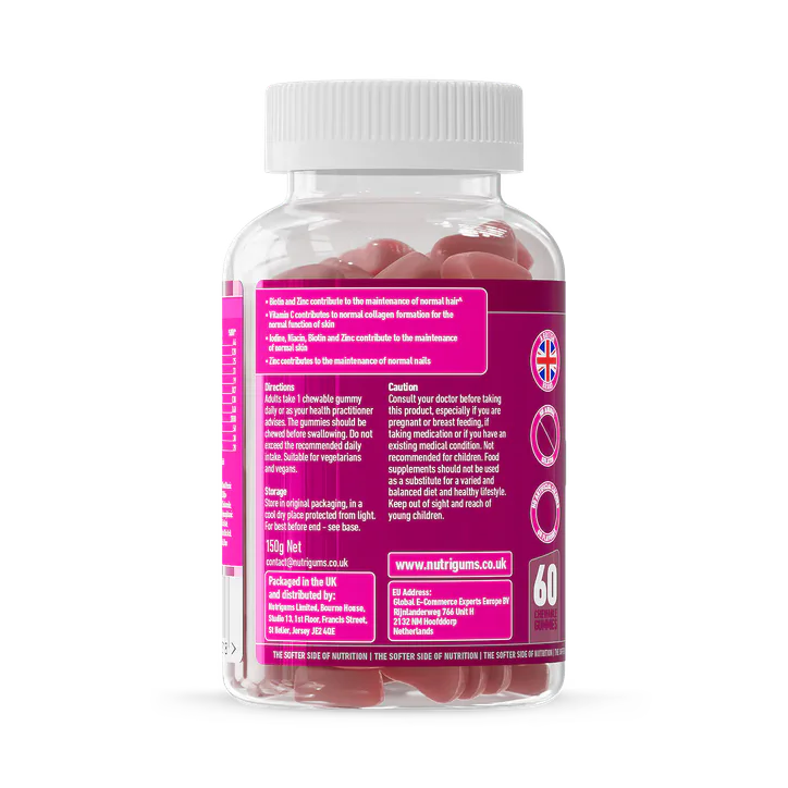 Nutrigums HAIR VITS COMPLEX 60 GUMMIES, additional product view 2