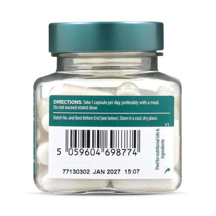 For Him Magnesium Bisglycinate 375mg 30 Capsules, additional product view 2