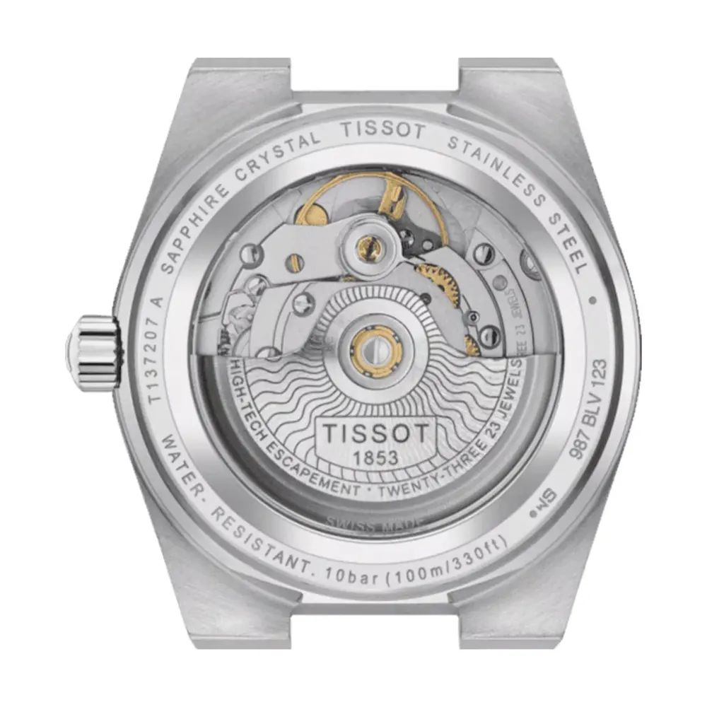 Tissot PRX Powermatic 80 35mm Unisex Watch Ice Blue detail 2