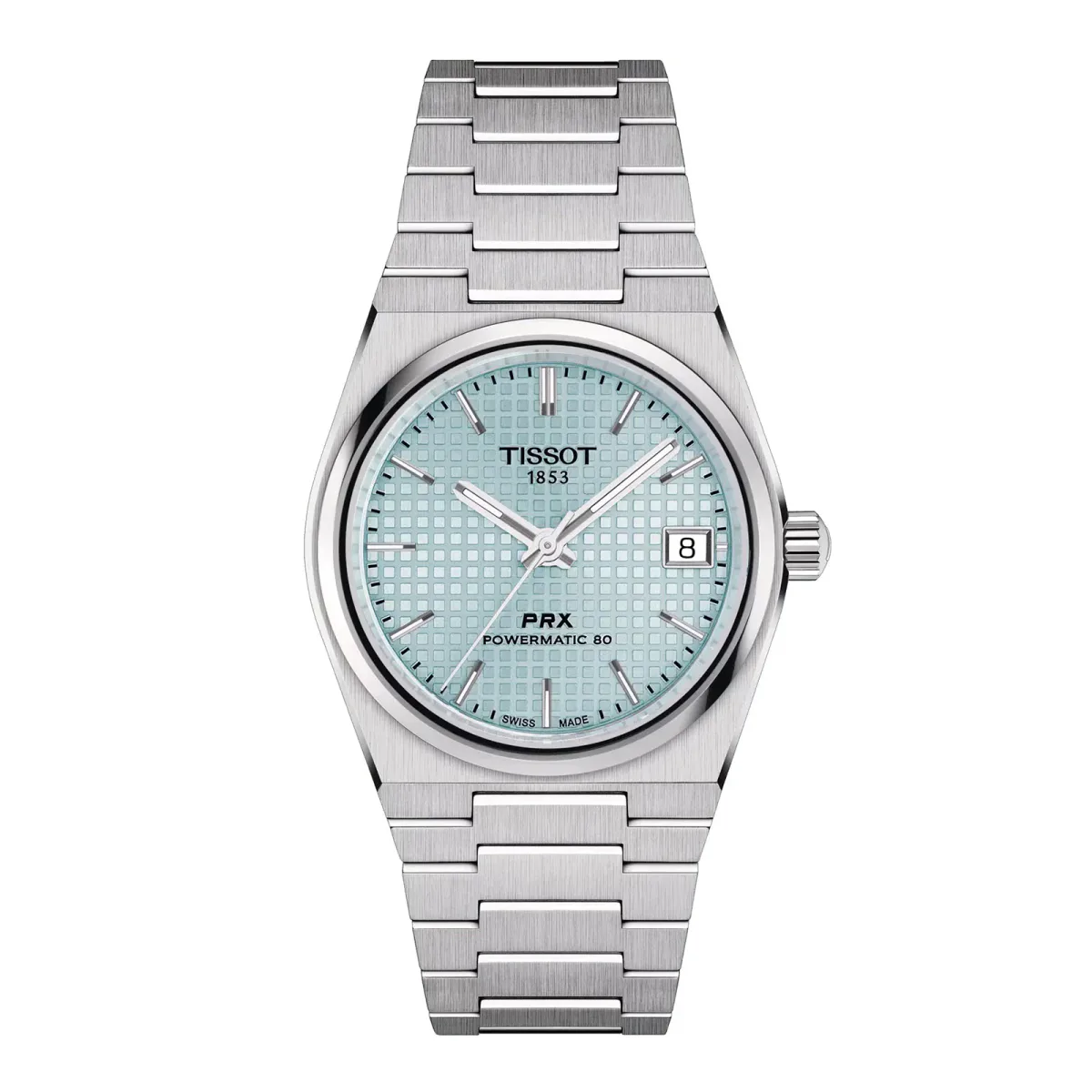 Tissot PRX Powermatic 80 35mm Unisex Watch Ice Blue