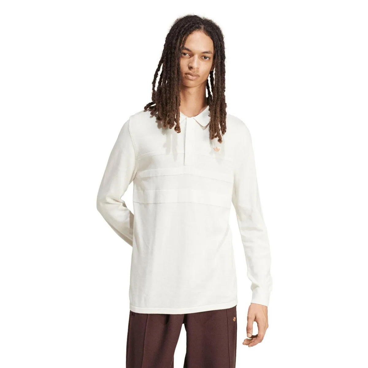 adidas Originals Premium Long Sleeve Polo Shirt