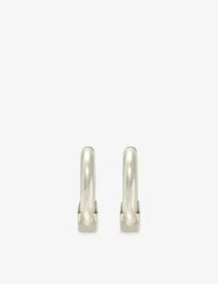 TWOJEYS Icon Star Sterling-Silver Hoop Earrings detail 3