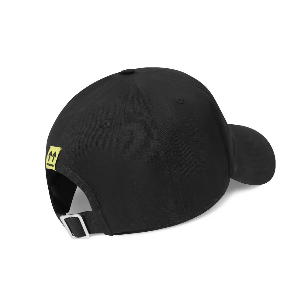 L AB Off White Men's Arrow Cotton Baseball Cap detail 2