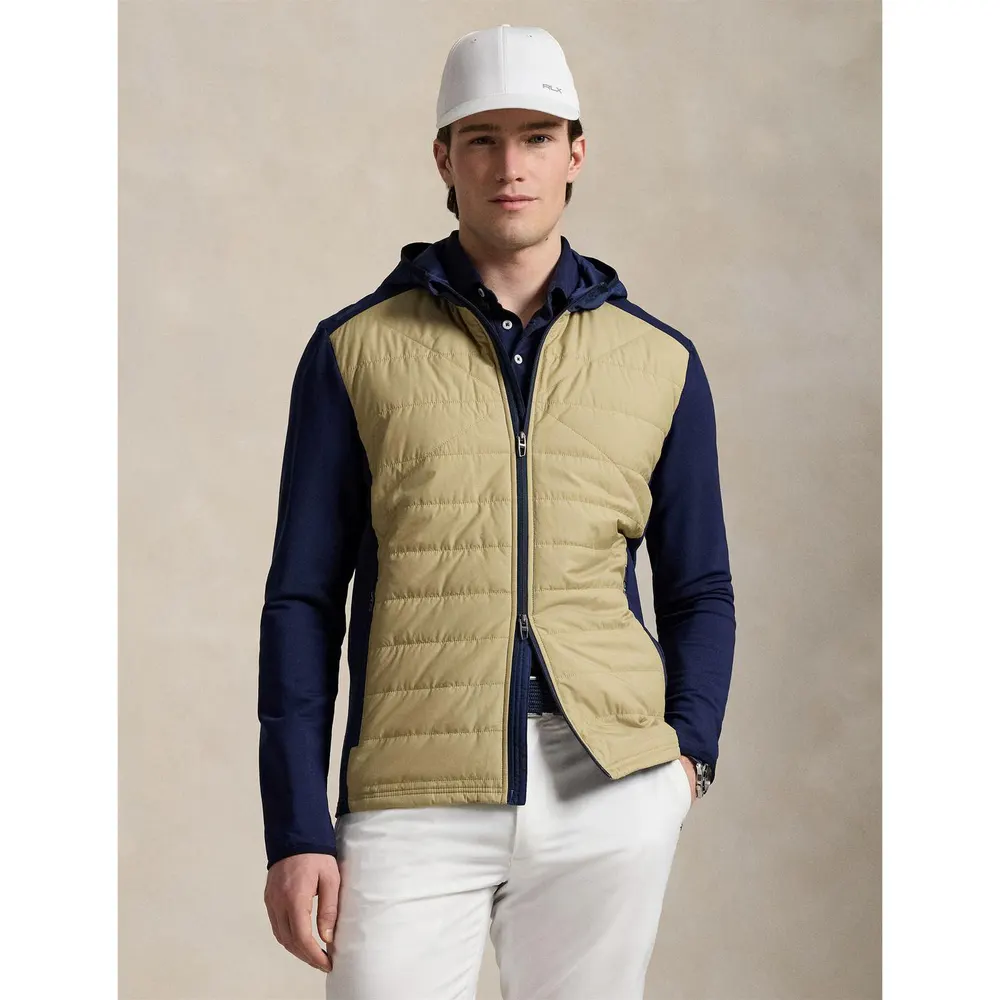 Polo Ralph Lauren Men's Hybrid Hooded Long Sleeve Performance Golf Jacket detail 3