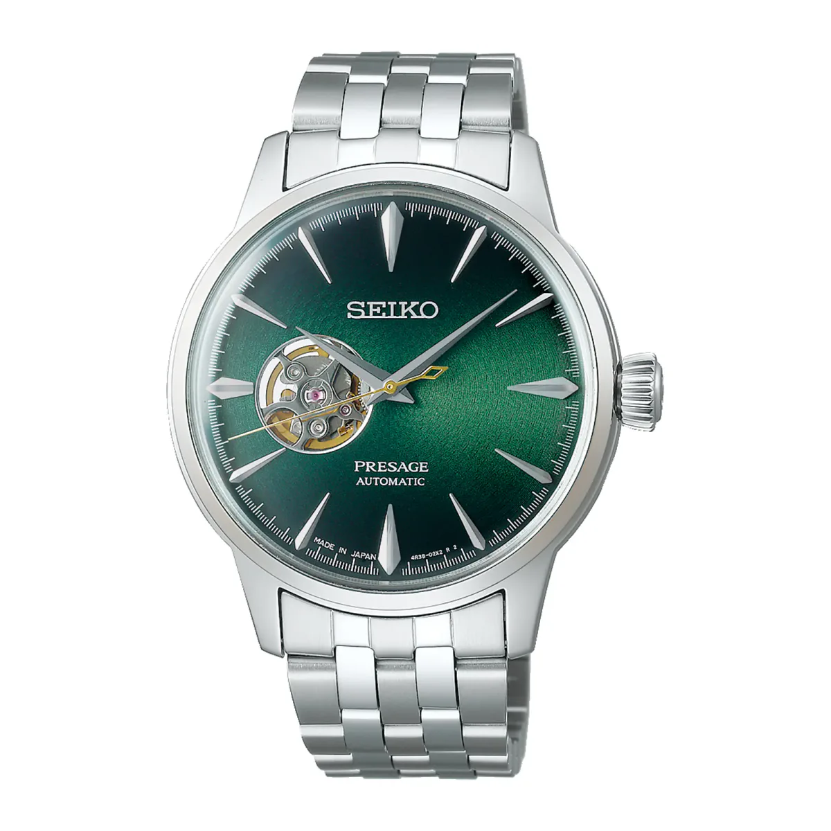 Seiko Presage Presage Cocktail Time 40.5mm Mens Watch Green