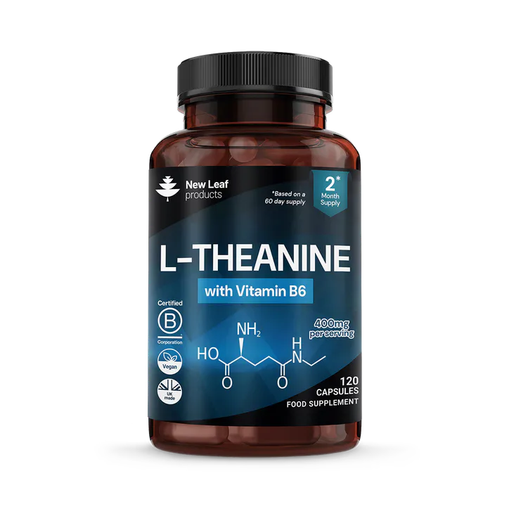 New Leaf Products L-Theanine 120 Capsules
