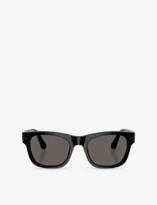 PERSOL PO3092SM Square-Frame Acetate Sunglasses