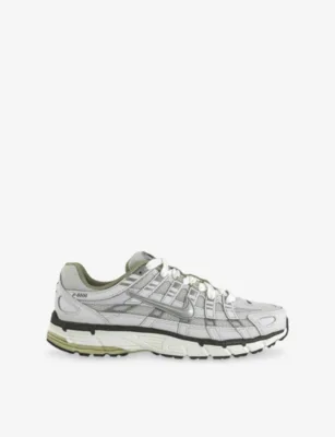For Him P-6000 Woven Trainers - 9 in PLATINUM TINT METALLIC S – Mens | Trainers | Lace up trainers
