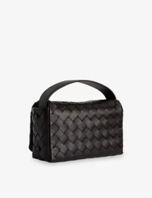 BOTTEGA VENETA Intrecciato Leather Mini Bag with Flap detail 3
