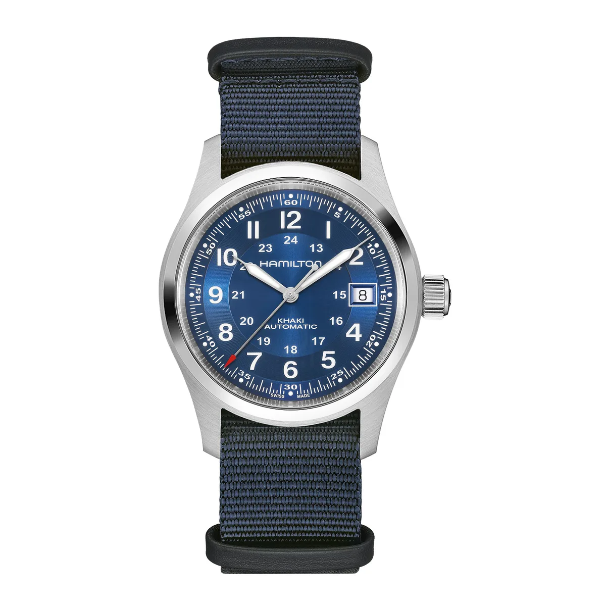 Hamilton Khaki Field Auto 38mm Unisex Watch Blue