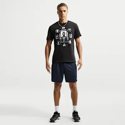 Nike Flex Men's Dri-FIT 18cm Training Shorts - Obsidian/White in Obsidian/White – Nike men's and unisex