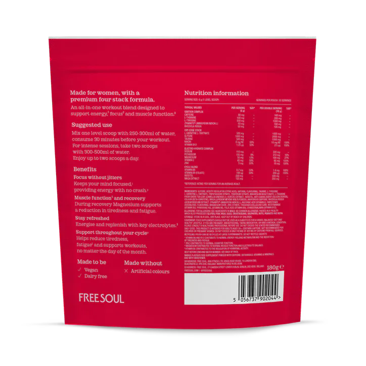 Free Soul Training Fuel Tropical 250g detail 2
