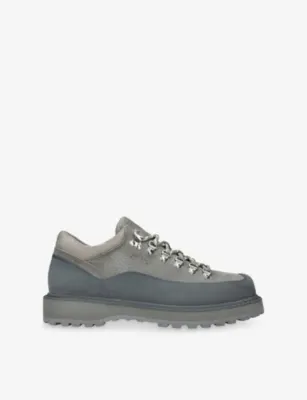 DIEMME Cornaro Gomma Leather Boots - EUR 41 / 7 UK MEN in GREY – Mens | Boots | Lace up | Casual