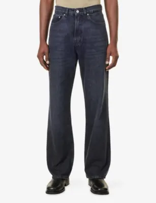 OUR LEGACY Third Cut Straight-Leg Denim Jeans detail 3