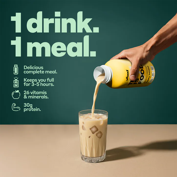 Yfood Ready to Drink Complete Meal Happy Banana Drink 6x500ml detail 2