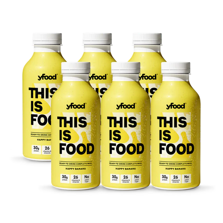 Yfood Ready to Drink Complete Meal Happy Banana Drink 6x500ml