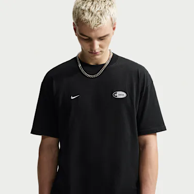 Nike Sportswear Men's T-Shirt - Black/Cool Grey in Black/Cool Grey – Nike men's and unisex