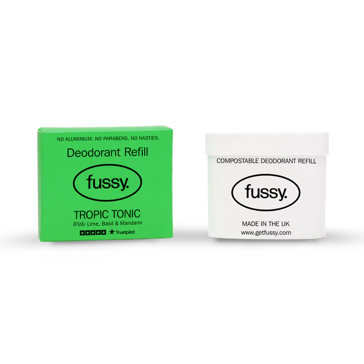 Fussy Natural Deodorant Refill Tropic Tonic 40g