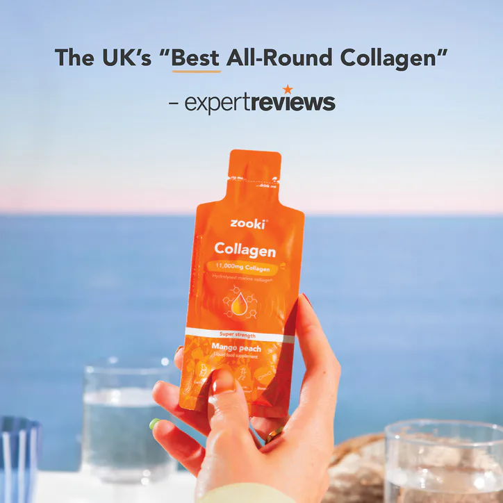 Zooki Super Strength Marine Collagen 11,000mg Mango Peach Flavour 90 Sachets Bundle detail 3
