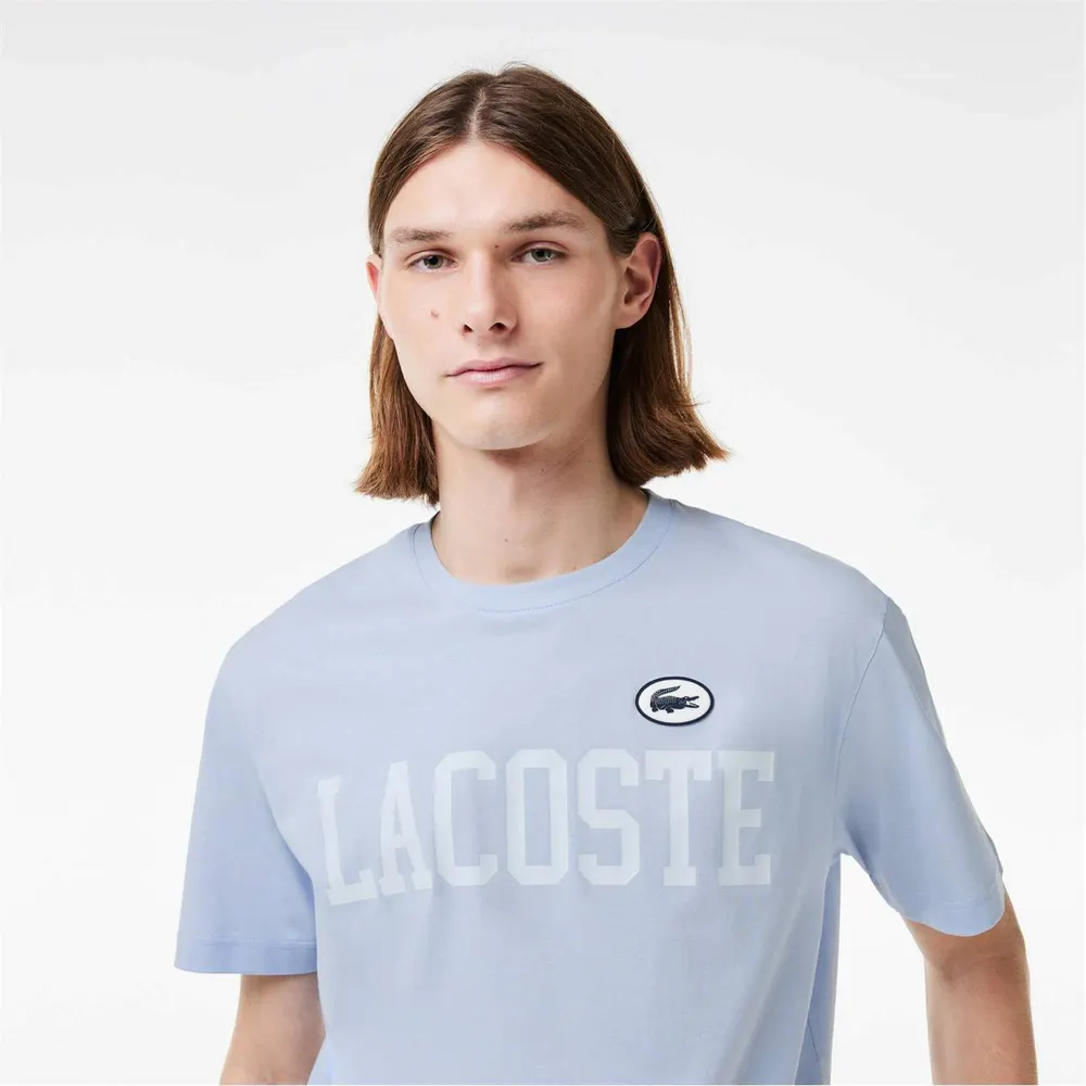 Lacoste Logo Print T-Shirt detail 2