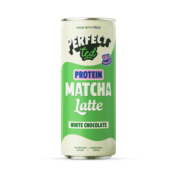 PerfectTed Matcha Protein Latte White Chocolate 250 ml