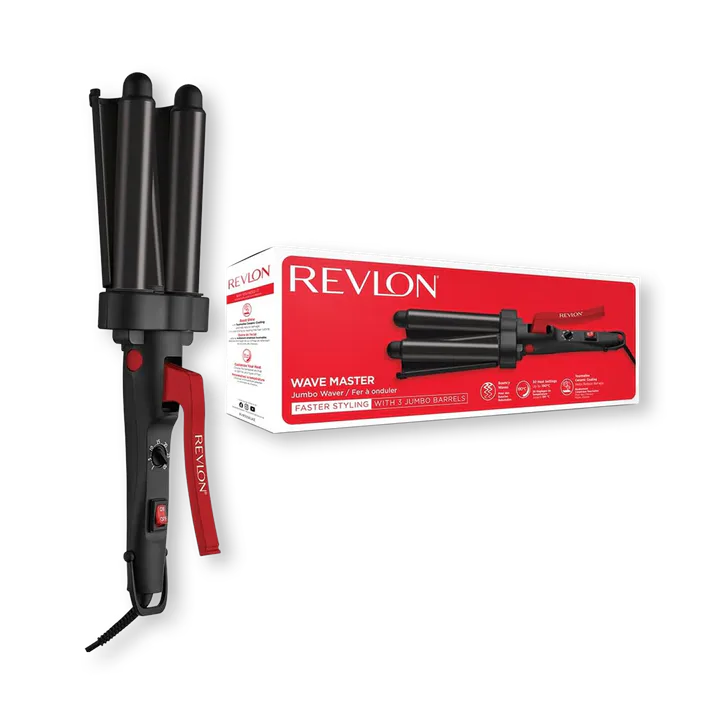 REVLON Wave Master Jumbo Waver Black Rvir3056 detail 2