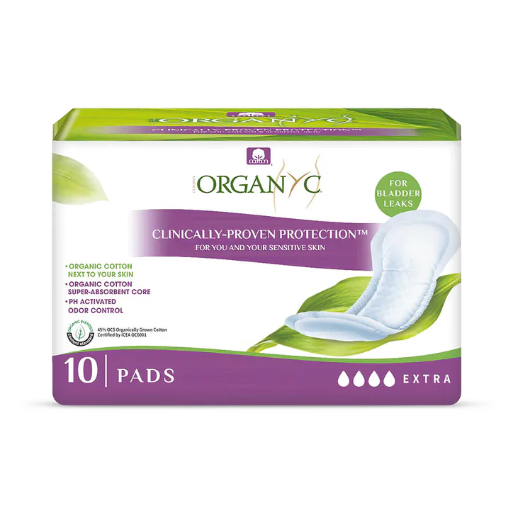 Organyc Maximum Pads 10’s
