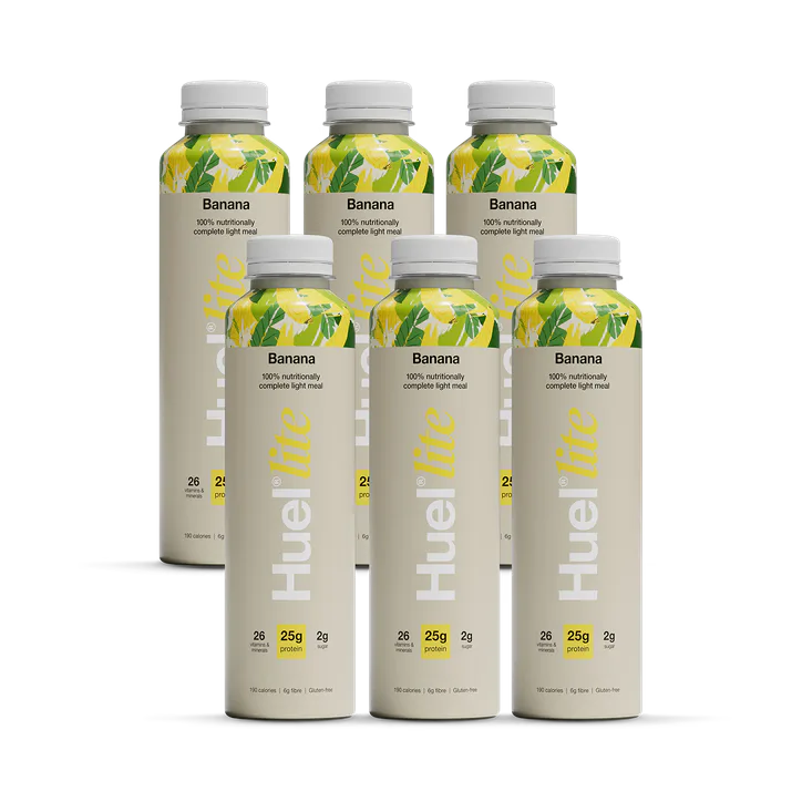 Huel Lite Banana Nutritionally Complete Meals 6x 500ml
