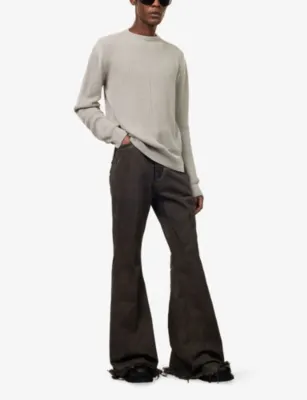 RICK OWENS Bolan Bootcut Denim Jeans detail 2
