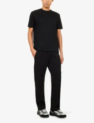 ARNE Mercerised Interlock Cotton-Jersey T-Shirt detail 2