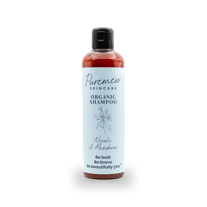 Puremess Skincare Organic Shampoo 250ml - Neroli & Mandarin
