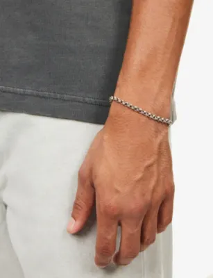 SERGE DENIMES Maille Sterling-Silver Chain Bracelet detail 2