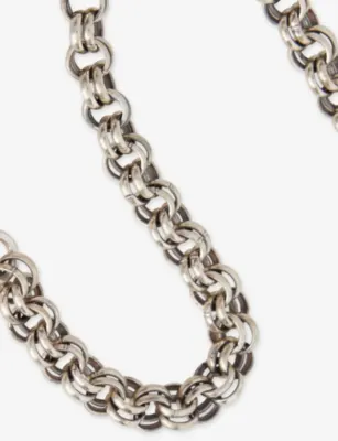 SERGE DENIMES Maille Sterling-Silver Chain Bracelet detail 3