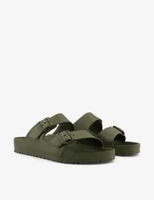 BIRKENSTOCK Arizona double-strap leather sandals - EUR 45.5 / 11.5 UK MEN detail 3